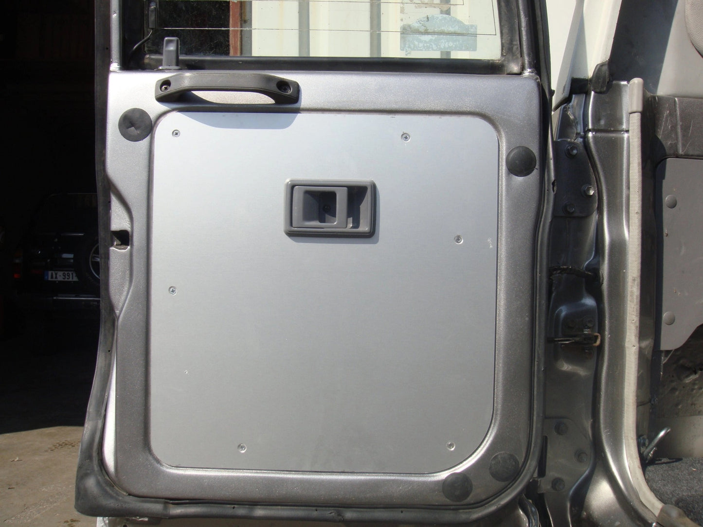 2.5mmAluminumRearDoorPanelsforToyotaLandCruiser7SeriesN4-Offroad