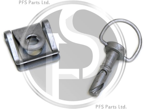 451SmartForTwo2007-2014Fastener&RetainerForEngineCoverCatch