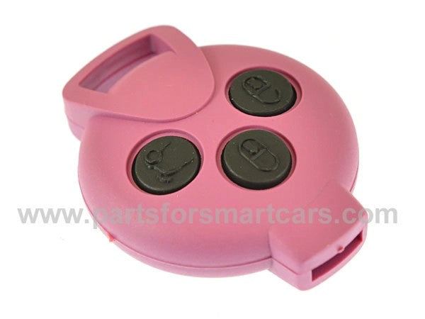 451SmartForTwo2007-2014PinkRemoteFobCase