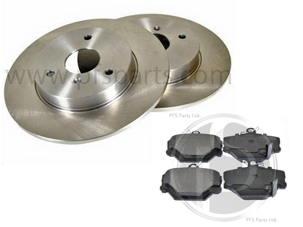 452SmartRoadster2003-2006FrontDiscAndPadKit–Aftermarket