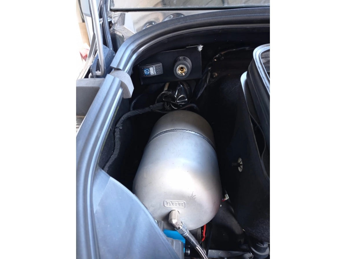 ARBdualaircompressorinstallationkitinenginecompartmentforMercedesSprinterW907N4-Offroad