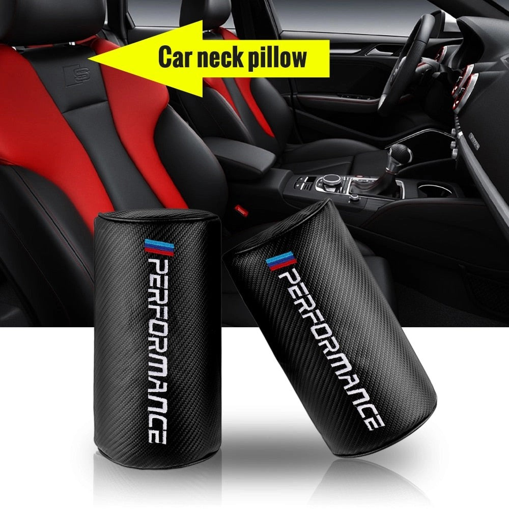 BMWMPerformanceCarHeadrestPillowsx2