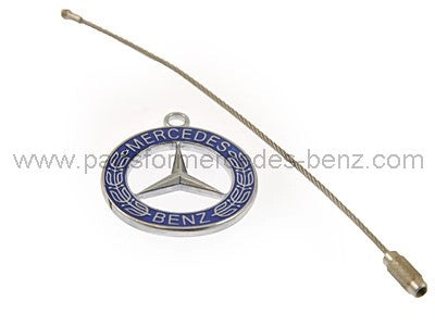 ClassicMercedesStarLogoKeyChain