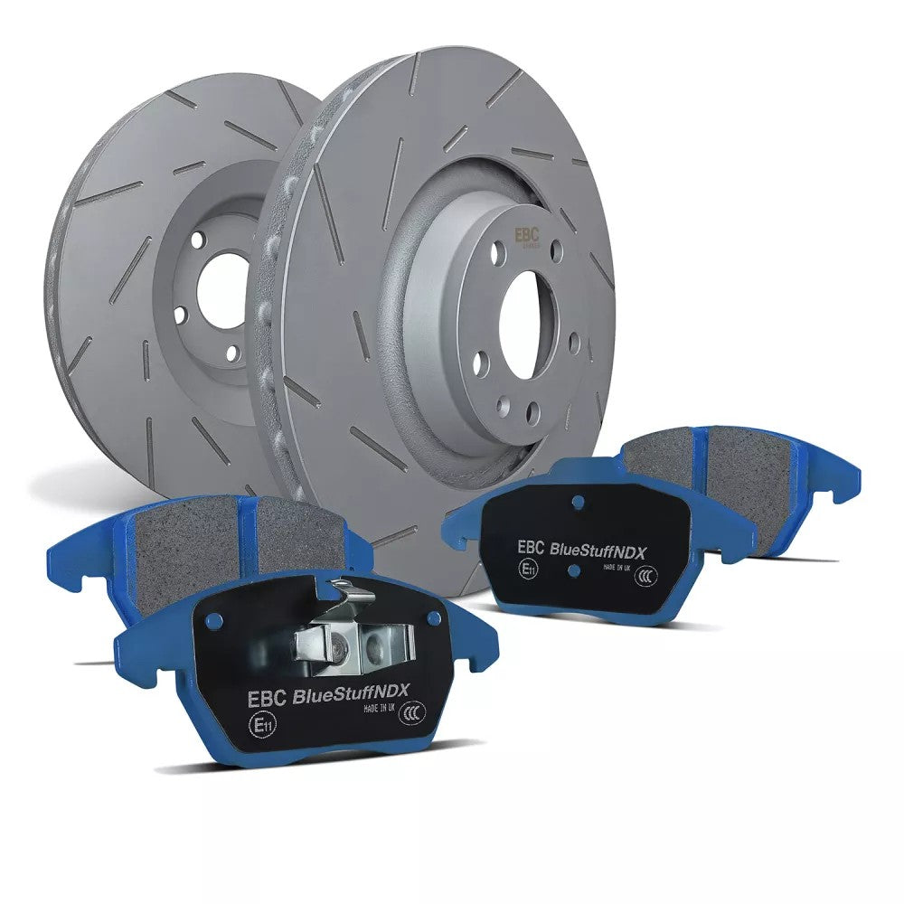 FocusST225EBCBluestuffFrontBrakeDisc&PadKit