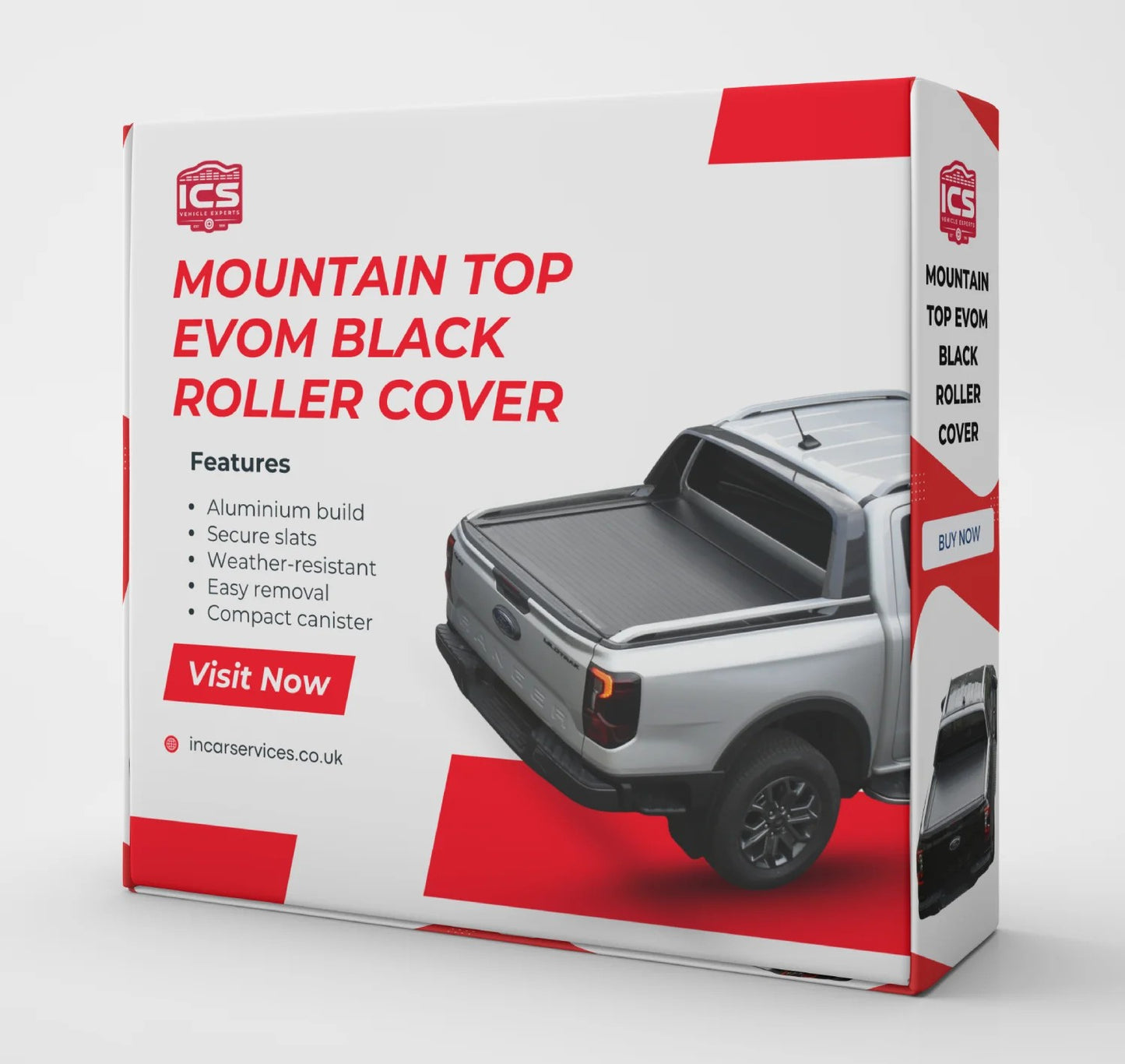 FordRanger2023+MountainTopEVOmManualRollerShutter(Supplied&Fitted)