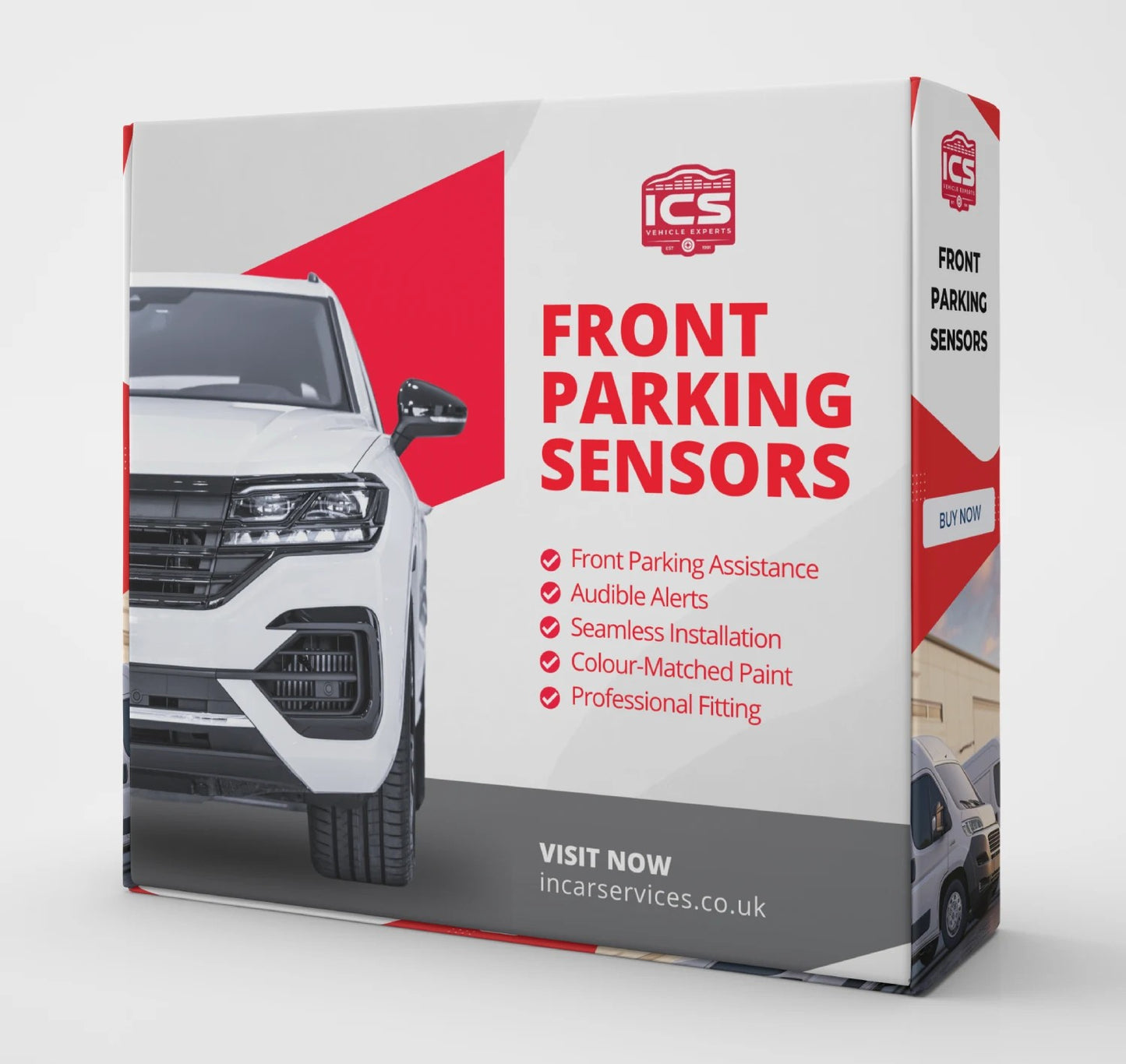 FrontParkingSensors–ProfessionallySupplied,Painted&Fitted