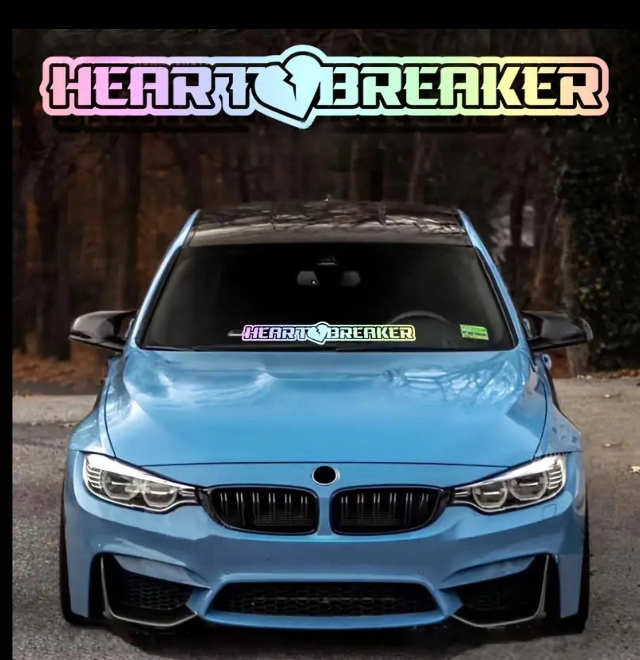HeartBreakerVinylSticker(AllColours&Sizes)
