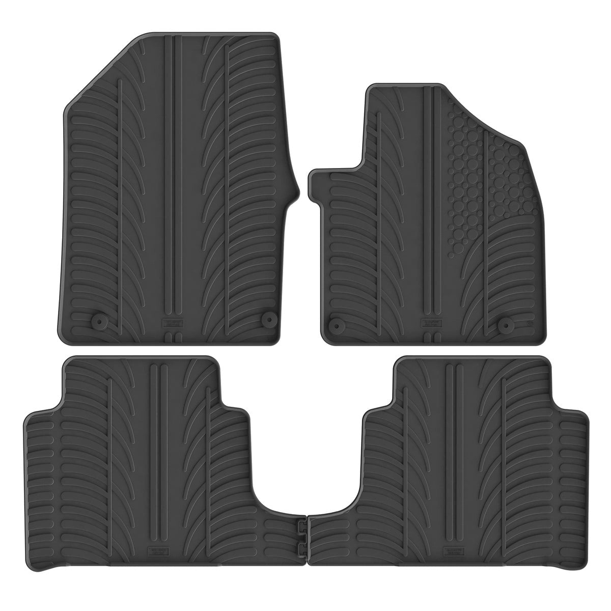 HyundaiIoniq5Electric(SlidingCentreConsole)2021-2024MouldedRubberCarMats