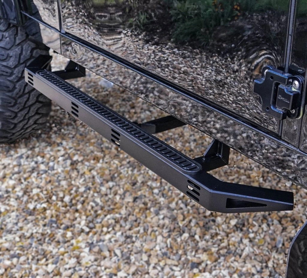 LandRoverDefenderStainlessSteelStealthSidesteps90&110-3mm