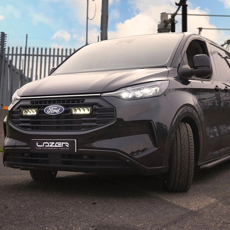 LAZERLAMPSLEDGrilleKitFORDTRANSITCUSTOM2024+