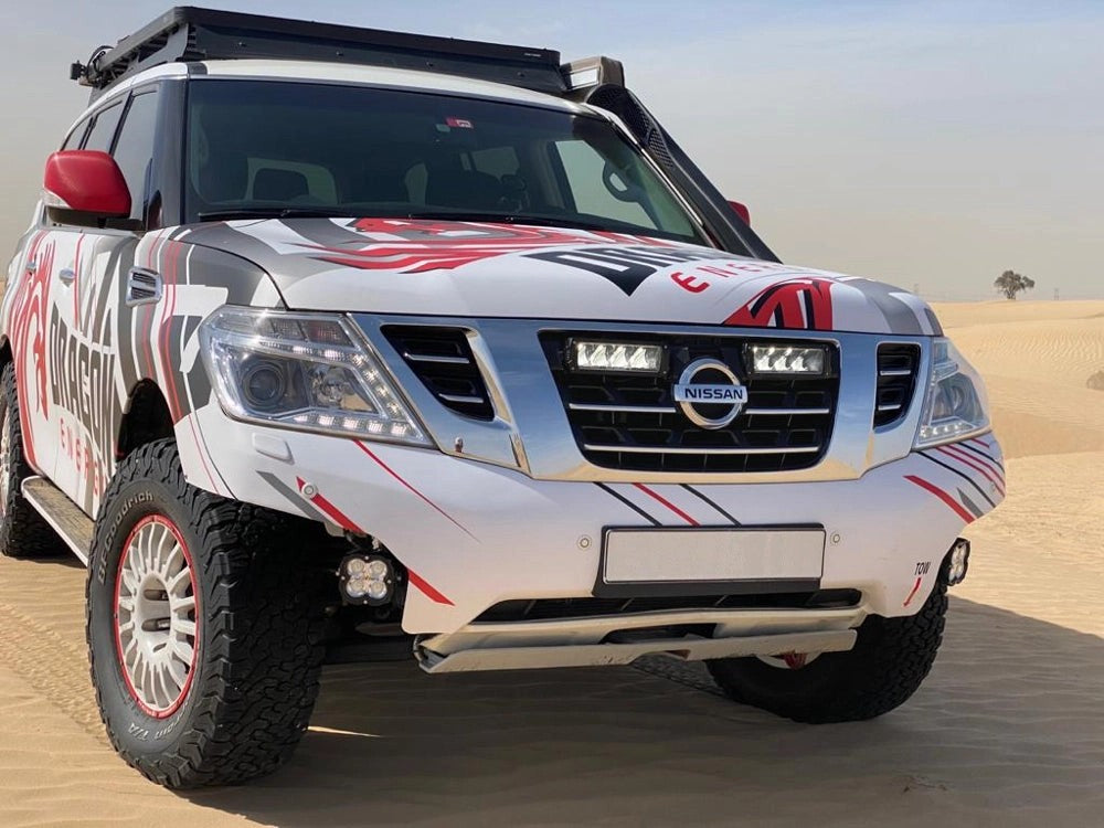 LAZERLAMPSLEDGrilleKitforNissanPatrolY622018-2022