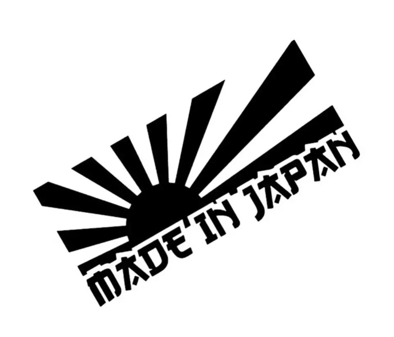 MadeInJapanCarSticker(AllColours&Sizes)
