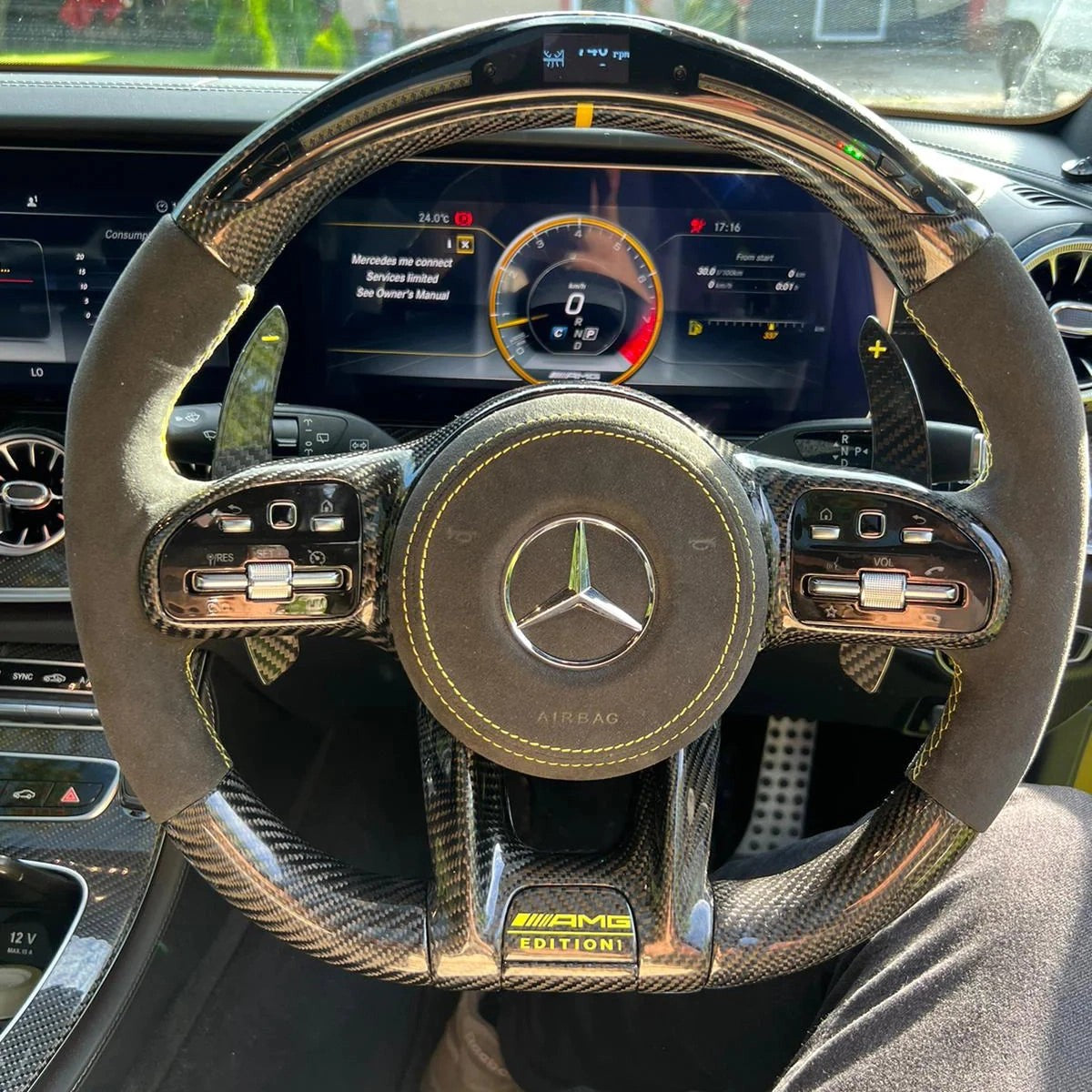 MercedesFaceliftLEDSteeringWheelC63E63A45A45sA35