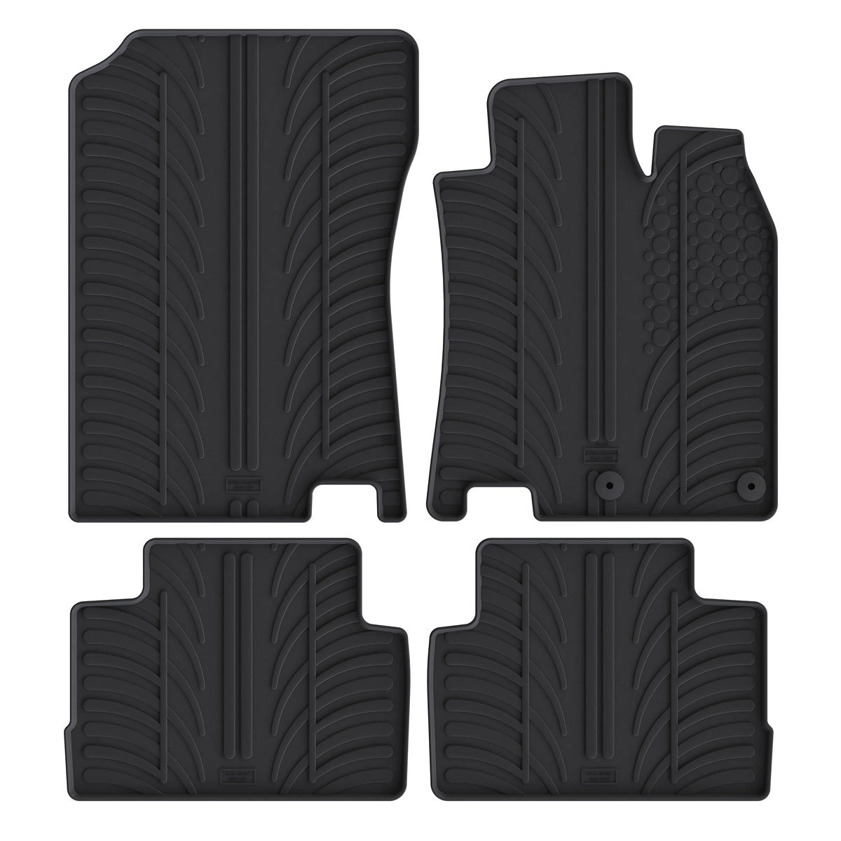 NissanQashqai(J11)2014-2021MouldedRubberCarMats