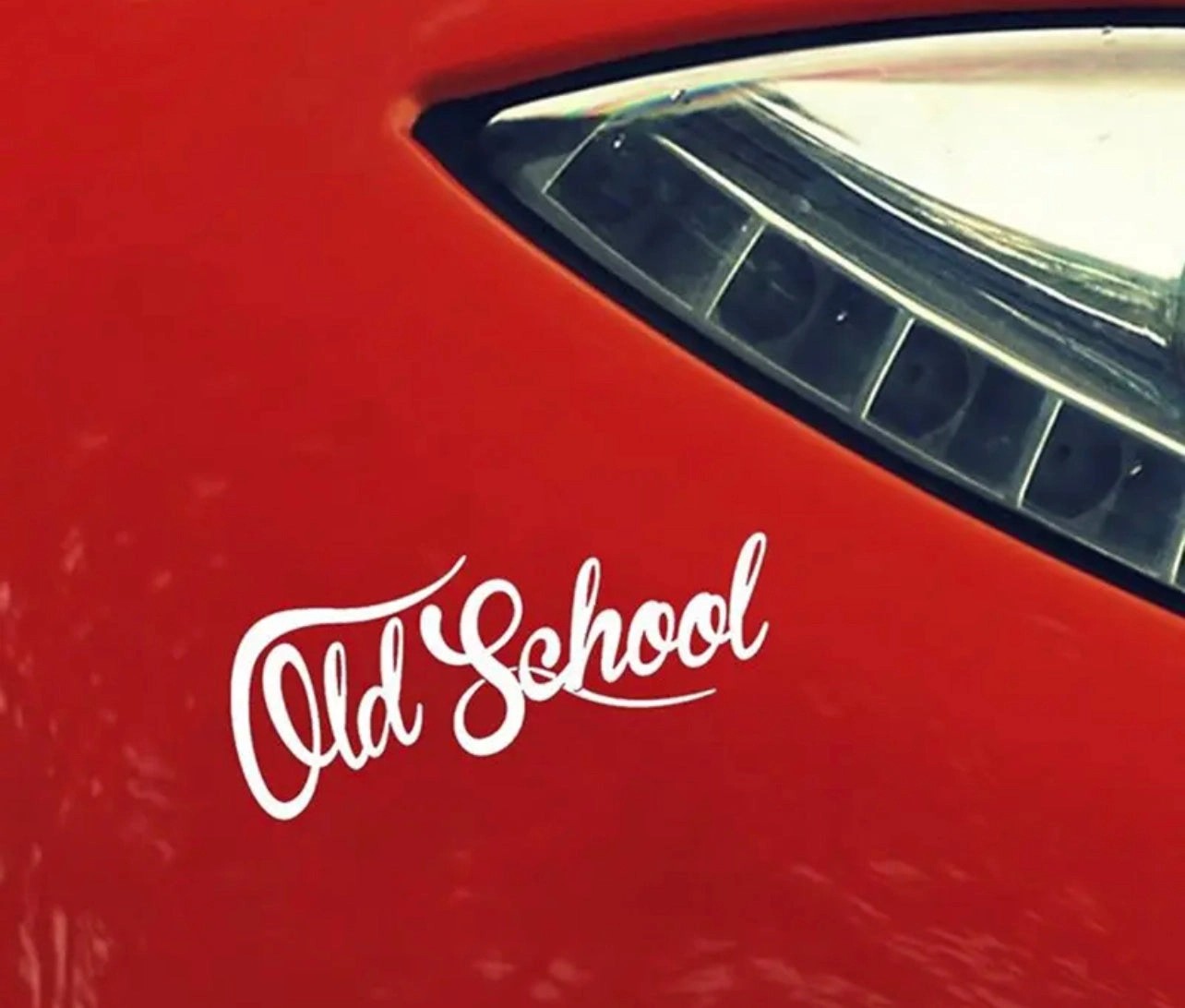 OldSchoolVinylSticker(AllColours&Sizes)