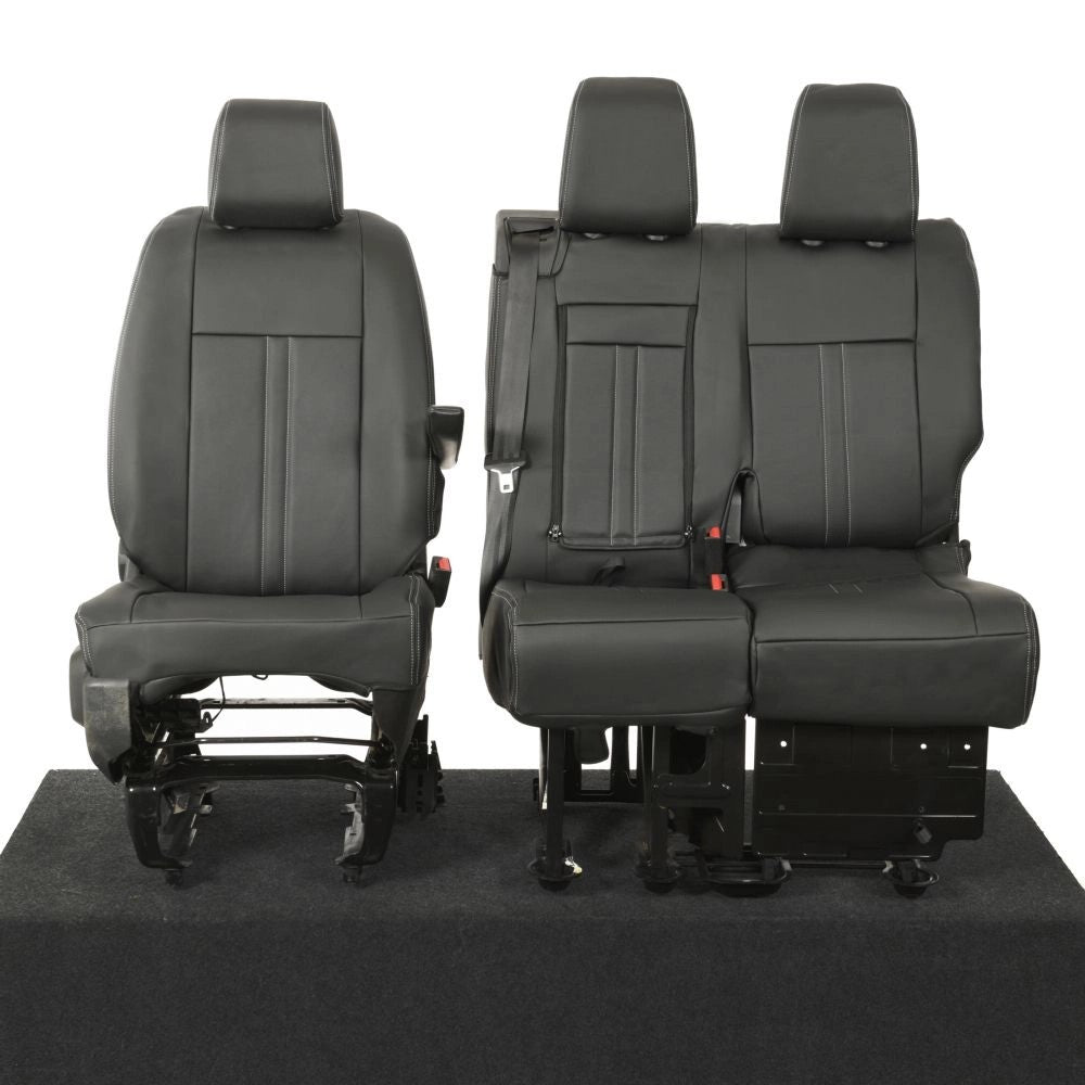 PeugeotExpert2016+LeatheretteSeatCovers-Front