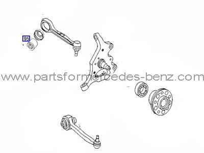 R171SLK2005-2009(Allmodels)TopLinkArmBush