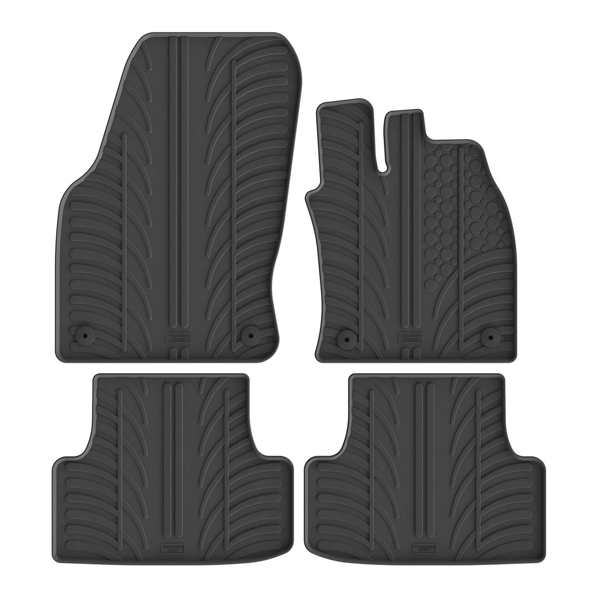 SeatAteca2016+MouldedRubberCarMats
