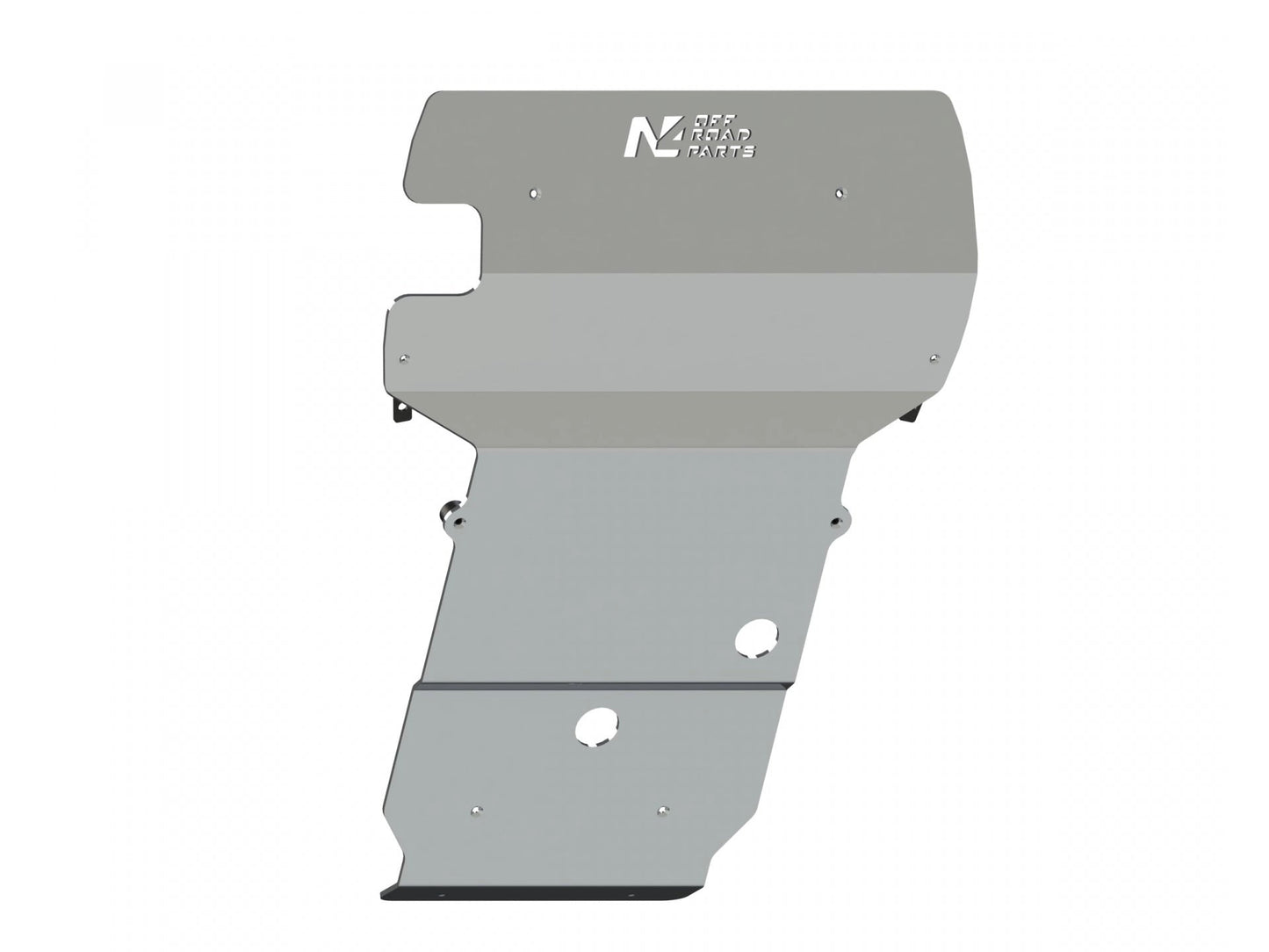 SkidPlate8mmaluminumfrontbumperforMercedesG-ClassW465Dieselafter2018N4-Offroad
