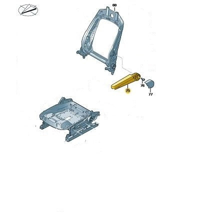 VWCrafter2017OnwardsRightArmRest(AsSatintheCab)+Fittings