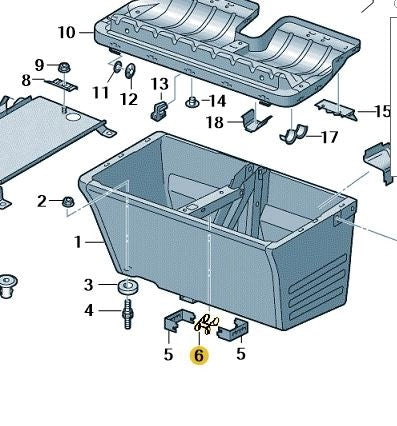 VWTransporter2003OnwardsLegSpringforN/SBenchSeat