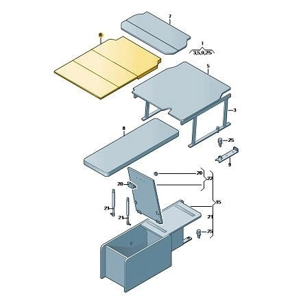 VWTransporter2010-2021ComfortMattress