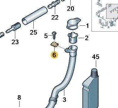 VWTransporterFillerNeckSpeedNutandScrew