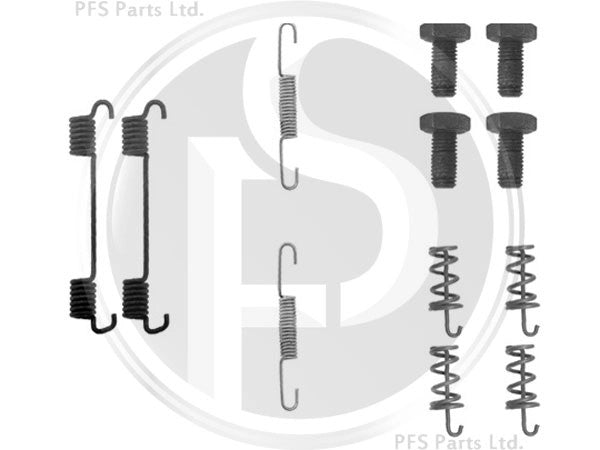 W208CLK’98-’03AllModelsHandBrakeShoe/PadFittingKit