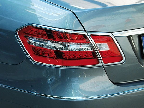 W212EClass2009-2013(Saloon)ChromeTailLightSurroundSet