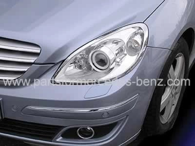W245BClass2005-2011ChromeHeadLampSurrounds(Pair)