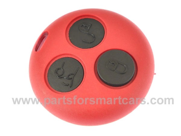 450SmartForTwo1999-2006RedRemoteFobCase