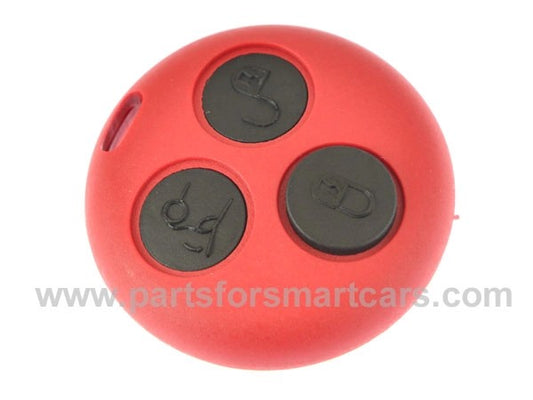 450SmartForTwo1999-2006RedRemoteFobCase