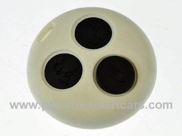 450SmartForTwo1999-2006WhiteRemoteFobCase