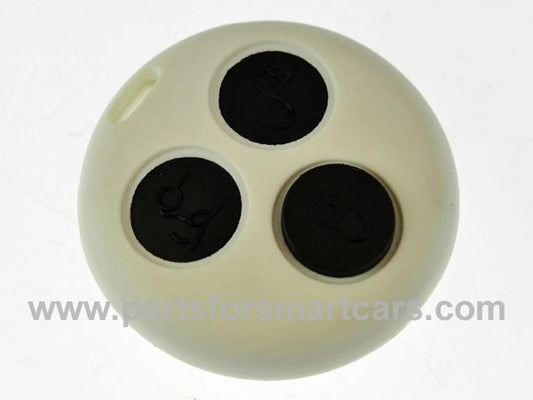 450SmartForTwo1999-2006WhiteRemoteFobCase