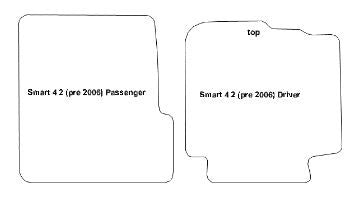 450SmartForTwo2004-2006LuxuryCarpetMatSet