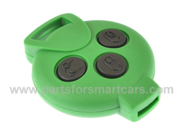 451SmartForTwo2007-2014GreenRemoteFobCase