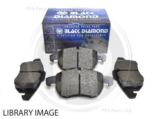 452SmartRoadster2003-2006FastRoadFrontBrakePads–BlackDiamond
