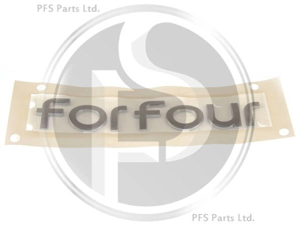 454SmartForFour2004-2006“ForFour”Badge
