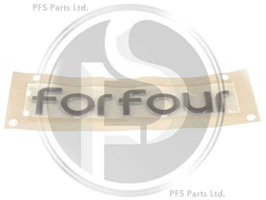 454SmartForFour2004-2006“ForFour”Badge
