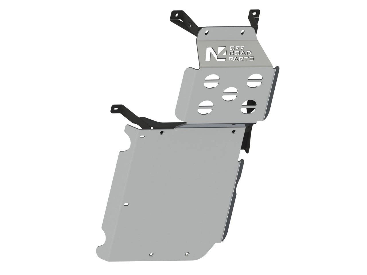 6mmaluminumskidplatefortankandrearsilencer,DaciaDuster4x42009-2023N4-Offroad