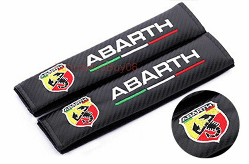AbarthSeatBeltCoversSet