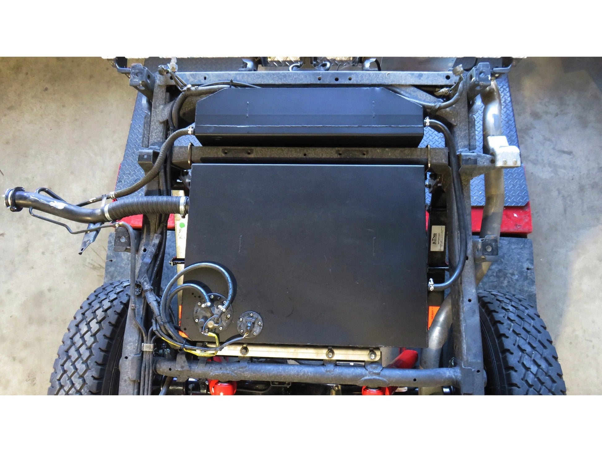 Additionalauxiliarystainlesssteeltank160LToyotaHZJ78andHZJ79singlecabN4-Offroad