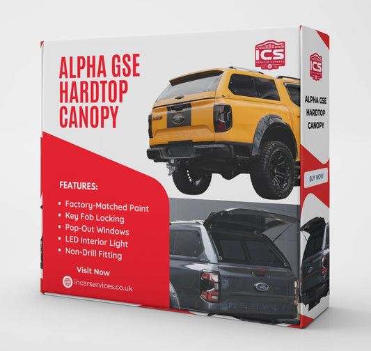 AlphaGSEHardtopCanopy–FordRanger(2023Onwards)–Supplied&Fitted