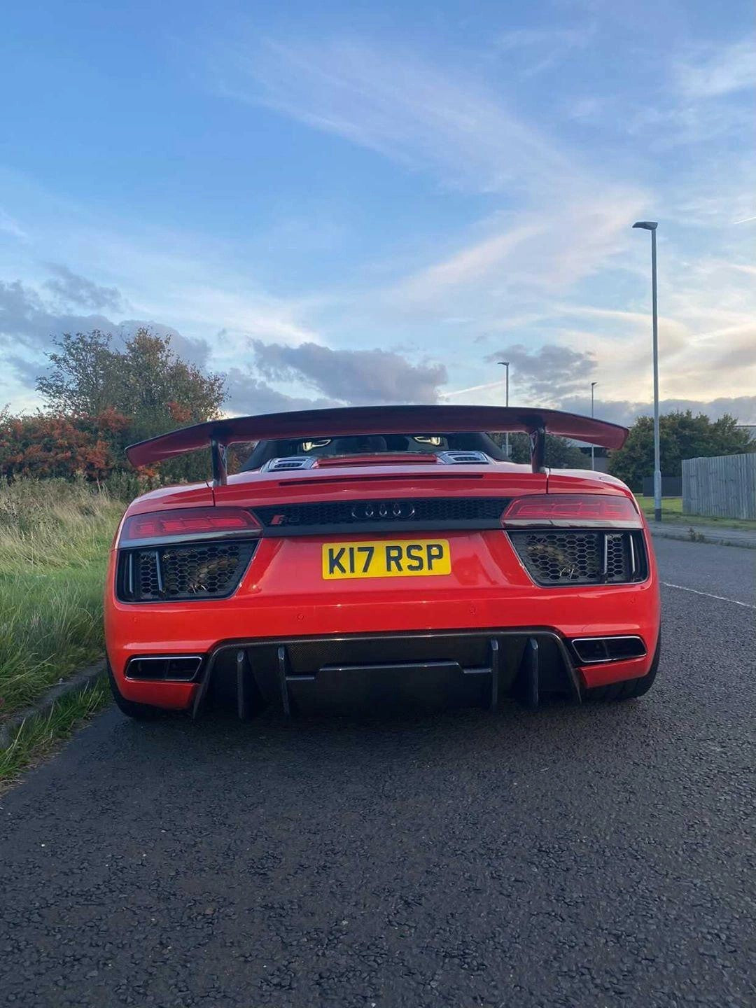 AudiR8DTMRearWing(2016+)DryCarbon