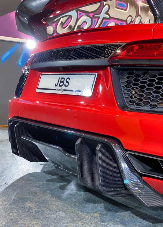 AudiR8RearDiffuser(2016+)DryCarbon
