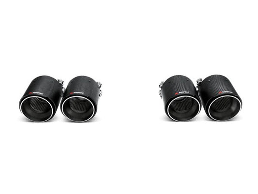 BMWF8XM3/M4AkrapovicCarbonTailPipeSet