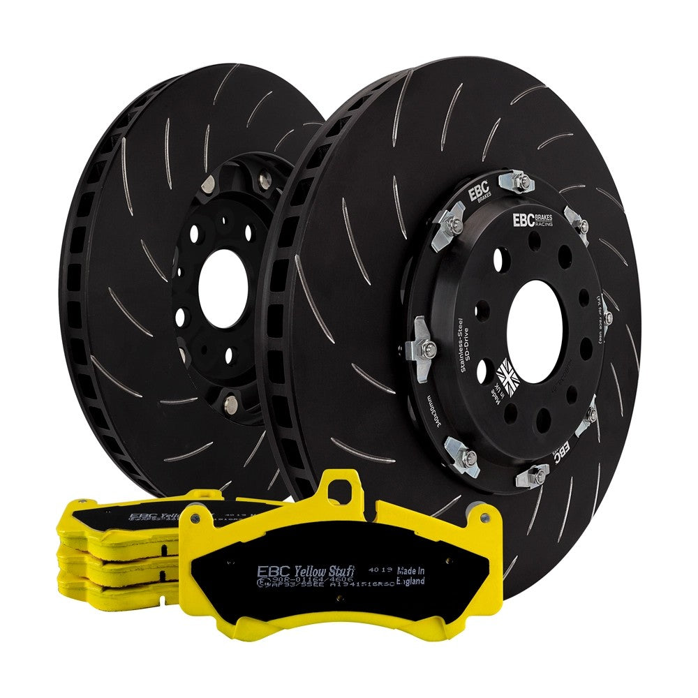 BMWM3G80/G81EBCBrakesRearRacingPad–2PieceFloatingDiscKit
