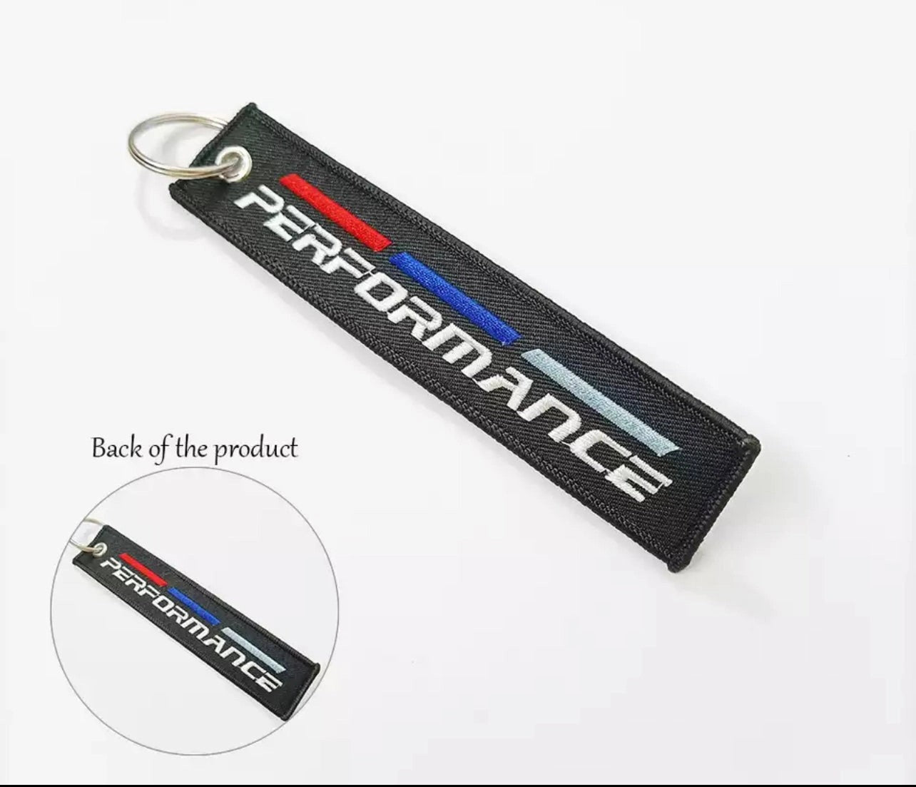 BMWMPerformanceCarKeyringJetTag