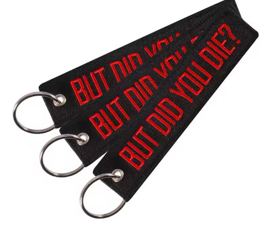 ButDidYouDie?CarKeyringJettag