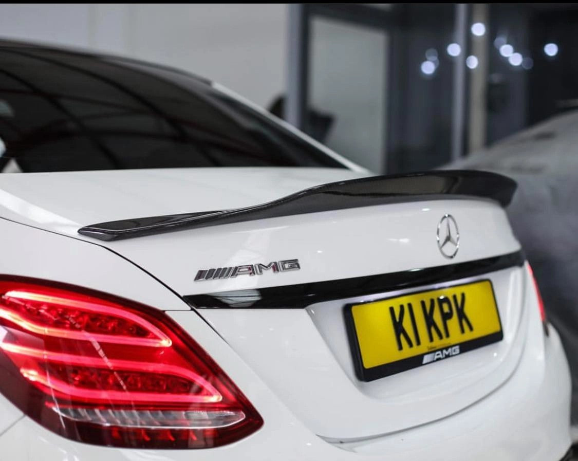 C63/C43AMGSaloonW205GTXBootSpoiler